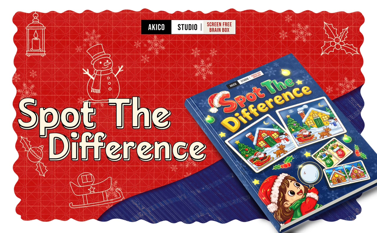 Interior spread 1 from Spot the Differences Puzzles