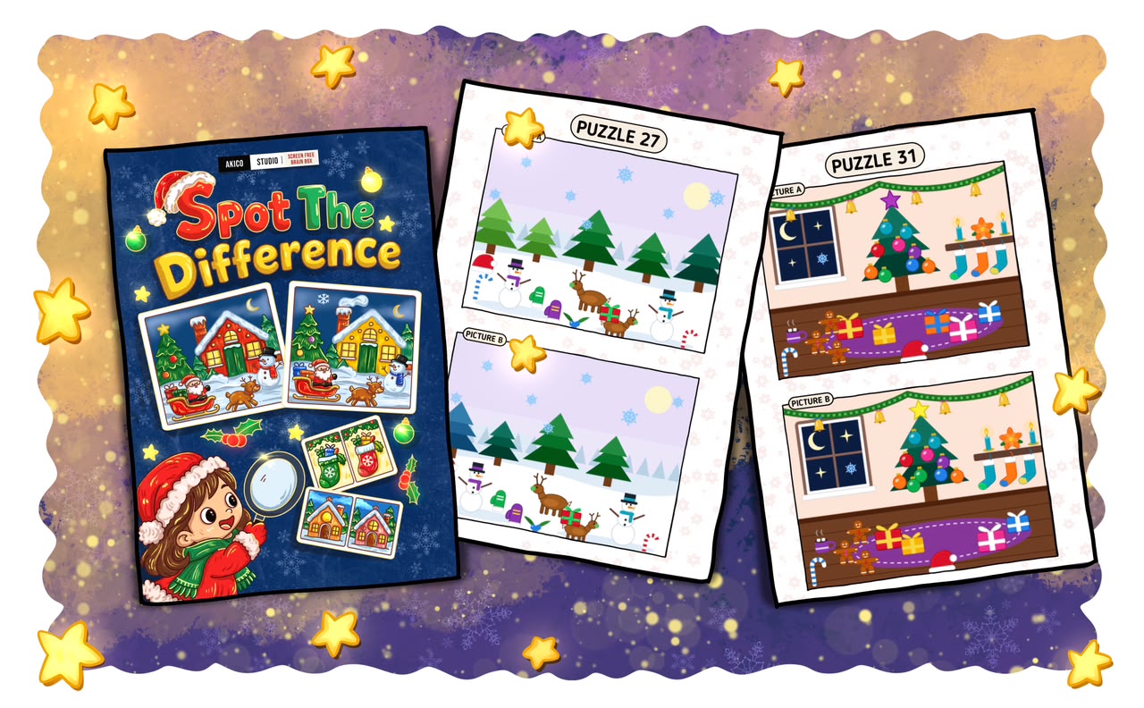 Interior spread 3 from Spot the Differences Puzzles