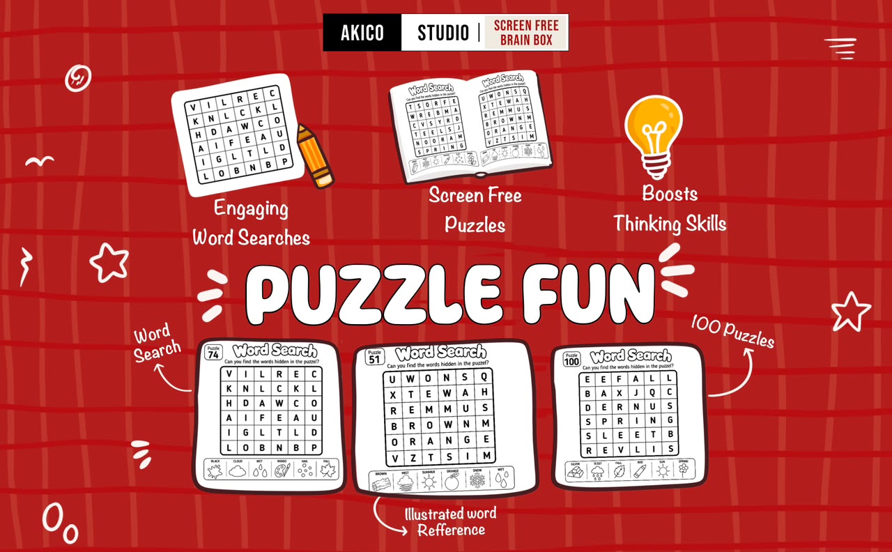 Interior spread 3 from Word Search Puzzles - Beginners