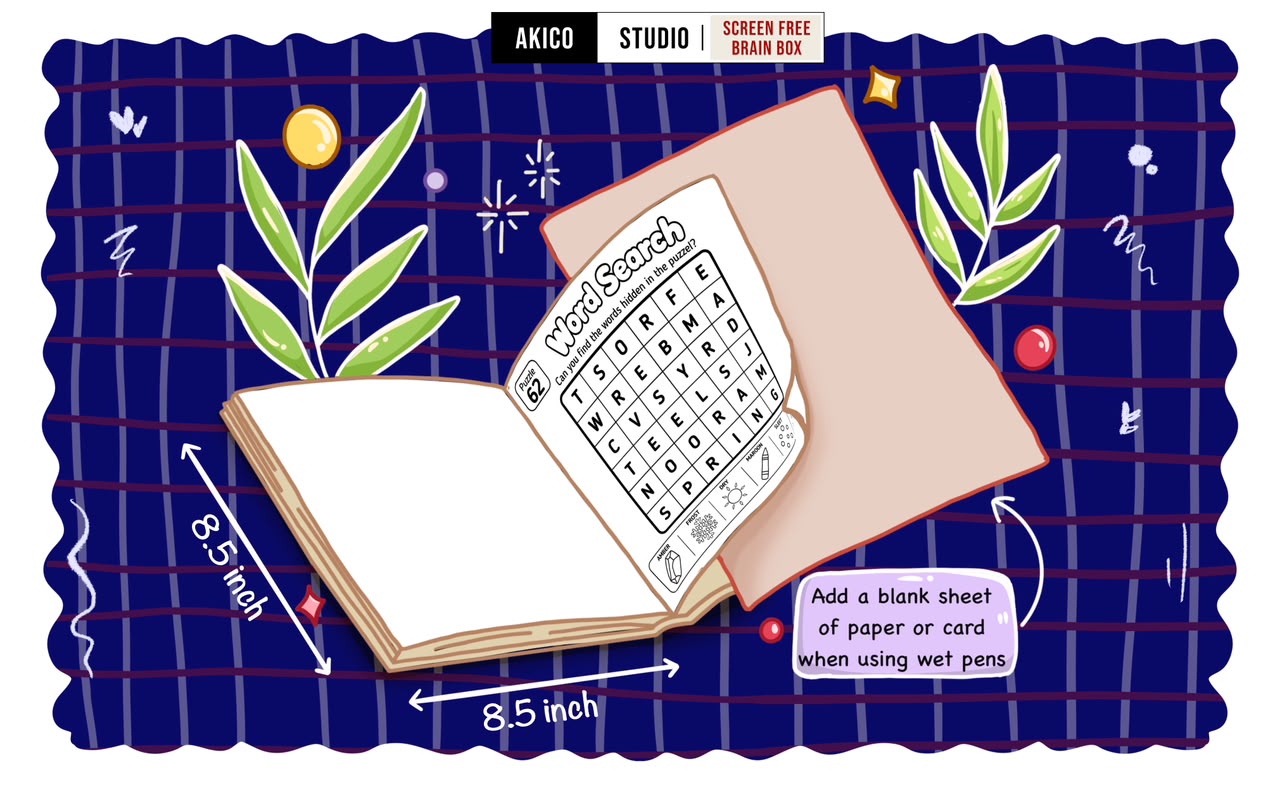 Interior spread 1 from Word Search Puzzles - Beginners